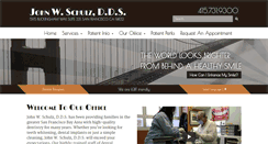 Desktop Screenshot of johnschulzdds.com
